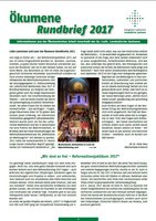 Titelseite des Ökumene-Rundbriefs 2017